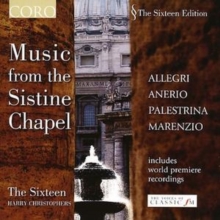Music from the Sistine Chapel (Christophers, the Sixteen), CD / Album Cd Music from the Sistine Chapel (Christophers, the Sixteen), CD / Album Cd