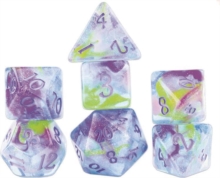 Sirius Dice - Watercolours Poly Set