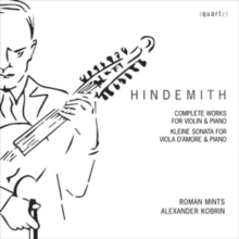 Hindemith: Complete Works For Violin & Piano