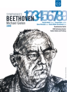 Beethoven: Complete Symphonies 1-9 (Gielen), DVD DVD Beethoven: Complete Symphonies 1-9 (Gielen), DVD DVD