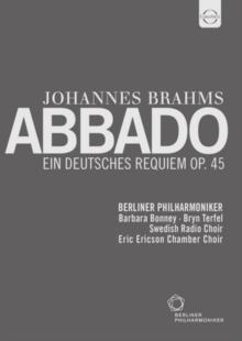 Berliner Philharmoniker: Ein Deutsches Requiem, DVD DVD Berliner Philharmoniker: Ein Deutsches Requiem, DVD DVD