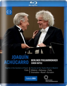 Joaquín Achúcarro /Berliner Philharmoniker (Rattle), Blu-ray BluRay Joaquín Achúcarro /Berliner Philharmoniker (Rattle), Blu-ray BluRay