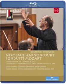 Mozart: Ouverture Spirituelle (Harnoncourt), Blu-ray BluRay Mozart: Ouverture Spirituelle (Harnoncourt), Blu-ray BluRay