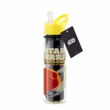 Star Wars Retro Millennium Falcon Plastic Water Bottle, General merchandize Book Star Wars Retro Millennium Falcon Plastic Water Bottle, General merchandize Book