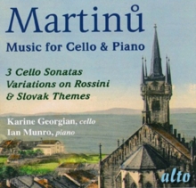 Martinu: Music for Cello & Piano