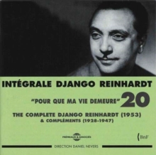 Complete Django Reinhardt Vol. 20 1953 [french Import]