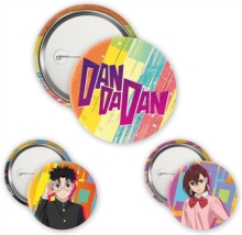 Dan Da Dan Momo & Okarun 3 Badge Pack