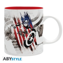 CAPTAIN AMERICA MUG IN BOX 320ML, Book CAPTAIN AMERICA MUG IN BOX 320ML, Book