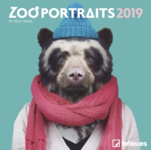 2019 ZOO PORTRAITS MINI GRID CALENDAR, Book 2019 ZOO PORTRAITS MINI GRID CALENDAR, Book