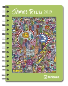 2019 JAMES RIZZI DELUXE DIARY 165 X 216, Book 2019 JAMES RIZZI DELUXE DIARY 165 X 216, Book