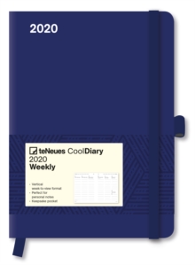 BLUE LARGE COOL DIARY 2020, Book BLUE LARGE COOL DIARY 2020, Book