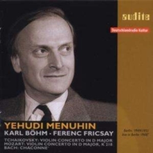 Violinkonzert/chaconne (Menuhin, Bohm)