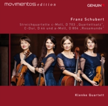 Franz Schubert: Streichquartette C-Moll, D703, 'Quartettsatz'/...