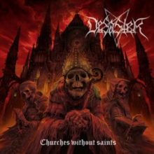 Desaster - Churches Without Saints Yellow/Brown - Marbled Vinyl