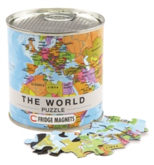 WORLD PUZZLE MAGNETIC 100 PIECES, Book WORLD PUZZLE MAGNETIC 100 PIECES, Book
