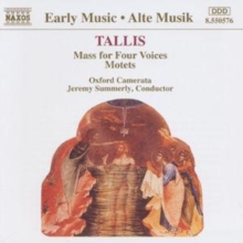 Tallis/ Music For Four Voices