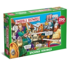 Horrible Histories Children's  250 Piece Jigsaw Puzzle - Vicious Vikings