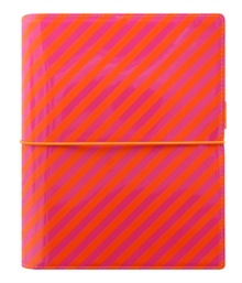 FILOFAX DOMINO PATENT A5 ORANGEPINK STRI, Book FILOFAX DOMINO PATENT A5 ORANGEPINK STRI, Book