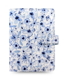 FILOFAX PATTERNS PERSONAL INDIGO FLORAL, Book FILOFAX PATTERNS PERSONAL INDIGO FLORAL, Book