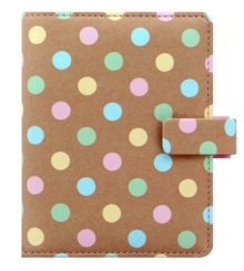 FILOFAX PATTERNS POCKET PASTEL SPOTS, Book FILOFAX PATTERNS POCKET PASTEL SPOTS, Book
