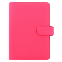 Filofax Personal Saffiano fluro pink organiser