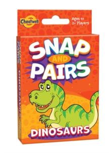 Cheatwell Games Snap + Pairs Dinosaurs Card Game