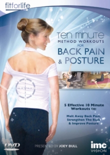 Back Pain and Posture - Ten Minute Method Workouts, DVD DVD Back Pain and Posture - Ten Minute Method Workouts, DVD DVD
