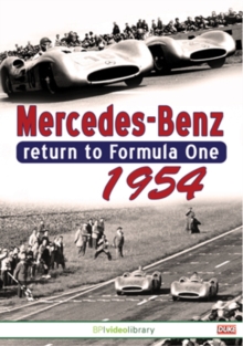 Mercedes Benz Return to Formula One 1954, DVD DVD Mercedes Benz Return to Formula One 1954, DVD DVD