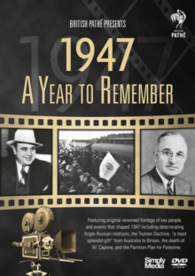 A Year to Remember: 1947, DVD DVD A Year to Remember: 1947, DVD DVD