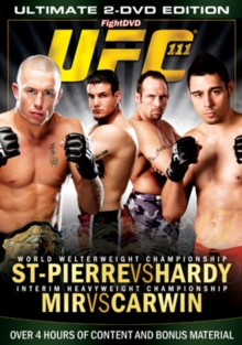 Ultimate Fighting Championship: 111 - St. Pierre Vs Hardy, DVD DVD Ultimate Fighting Championship: 111 - St. Pierre Vs Hardy, DVD DVD