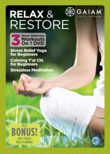 Gaiam: Relax and Restore, DVD DVD Gaiam: Relax and Restore, DVD DVD