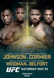 Ultimate Fighting Championship: 187 - Johnson Vs Cormier, DVD DVD Ultimate Fighting Championship: 187 - Johnson Vs Cormier, DVD DVD
