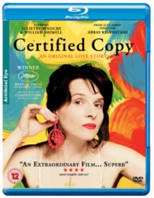 Certified Copy, Blu-ray BluRay Certified Copy, Blu-ray BluRay