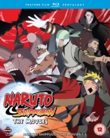 Naruto - Shippuden: Movie Pentalogy, Blu-ray BluRay Naruto - Shippuden: Movie Pentalogy, Blu-ray BluRay
