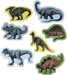 Set of 7 dinosaur puzzles - Prehistoric Land