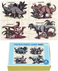 Matchbox jigsaw puzzle - Prehistoric Land