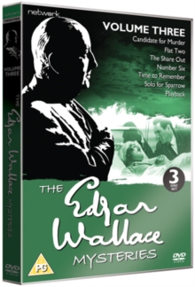 Edgar Wallace Mysteries: Volume 3, DVD DVD Edgar Wallace Mysteries: Volume 3, DVD DVD