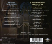 Johann Schneider/Johann Philipp Kirnberger: Organ Music