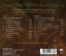 Charles Alexandre Jollage: Premier Livre De Pices De Clavecin