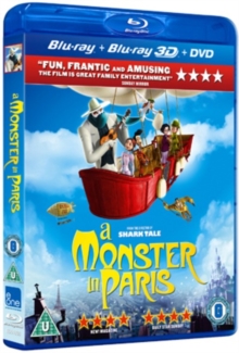 A Monster in Paris, Blu-ray BluRay A Monster in Paris, Blu-ray BluRay
