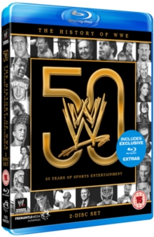 WWE: The History of WWE - 50 Years of Sports Entertainment, Blu-ray BluRay WWE: The History of WWE - 50 Years of Sports Entertainment, Blu-ray BluRay
