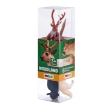 Woodland Figure set 6pc 2-Asst