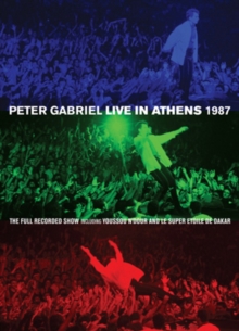 Peter Gabriel: Live in Athens 1987, DVD DVD Peter Gabriel: Live in Athens 1987, DVD DVD