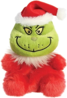 Palm Pals Santa Grinch Soft Toy