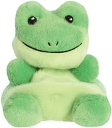 Palm Pals Ribbits Frog Soft Toy