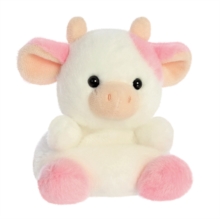 Palm Pals Belle Strawberry Cow Plush