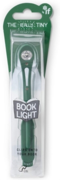The Really Tiny  Book Light Bedtime Travel Lamp Forest Green