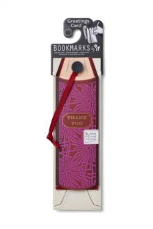 Greetings Cards Bookmarks - Thank you