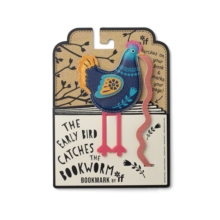 Early Bird Catches the Bookworm Bookmark - Chicken