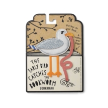 Early Bird Catches the Bookworm Bookmark - Seagull